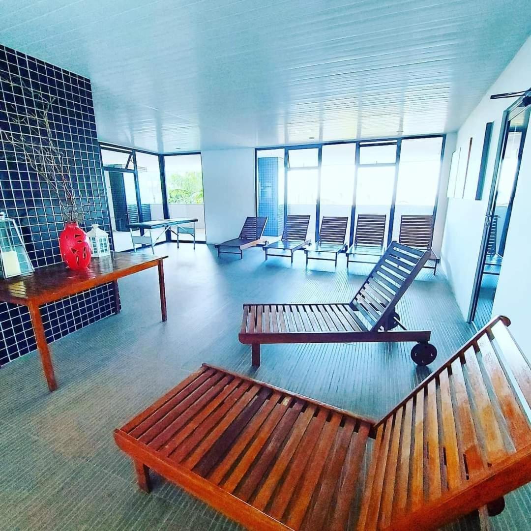 Apartamento Beira Mar Landscape By Wl Temporada Форталеза Екстериор снимка