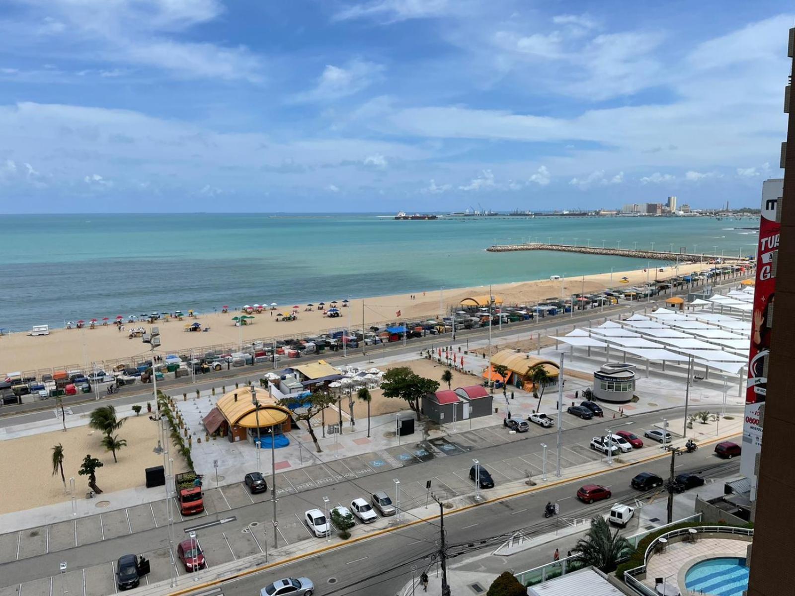 Apartamento Beira Mar Landscape By Wl Temporada Форталеза Екстериор снимка