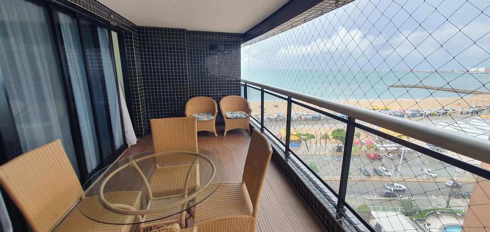 Apartamento Beira Mar Landscape By Wl Temporada Форталеза Екстериор снимка